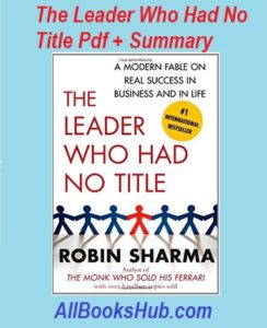 the leader who had no title pdf