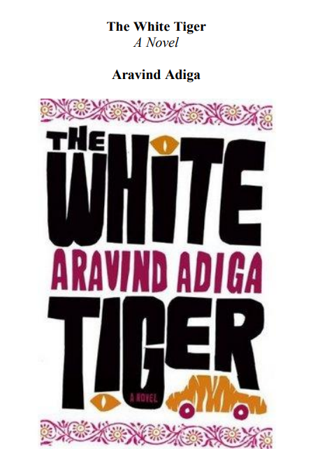 The White Tiger PDF